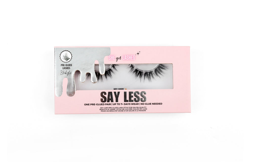 SAY LESS™ | Pre-Glued Lashes